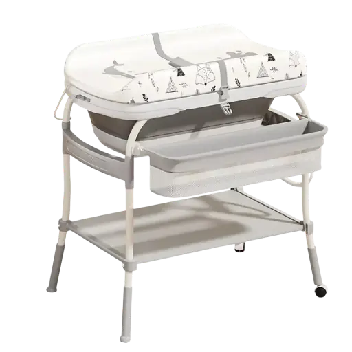 [2607] Change table with bathtub 6012