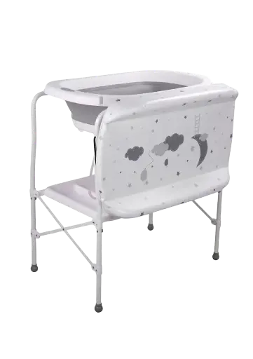 [2567] Changing table with bathtub 2in1 QC 6606