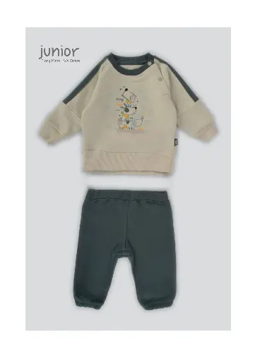 [2893] طقم 2 قطعة جراء مرحة 283-24_282-24