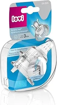 [1918] LOVI Dynamic Feeding Teat 3m+ 2pack  18/750
