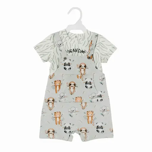 [12066] Short Salopette 15886
