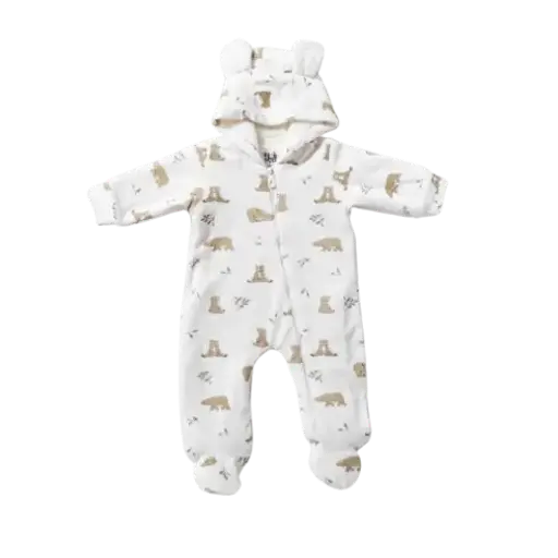 [3016] Bodysuit Baby Bear Individual Plush 15825