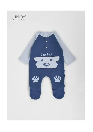[10778] Puppy Woof Romper 220-24