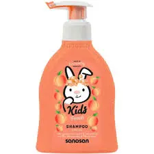 [3508] Sanosan Kids Shmpoo Peach (SLS Free) 200ml