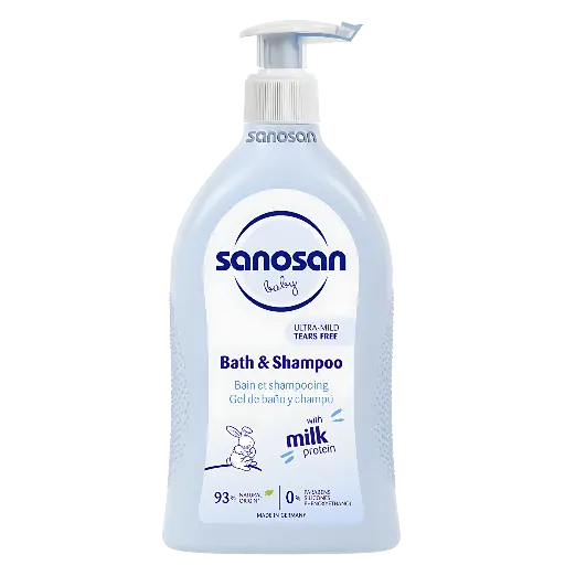 [3486] Sanosan Shampoo and Bath Liquid 500 ml