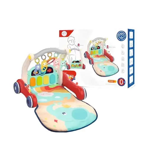 [20100] سجادة بيانو ومشّاية أطفال هانجر 2 في 1