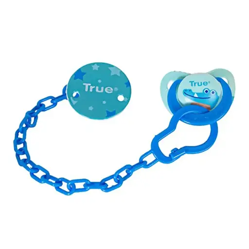 [2095] True Soother with Chain & Cover silicon cherry shape teat age 0m+ 2010