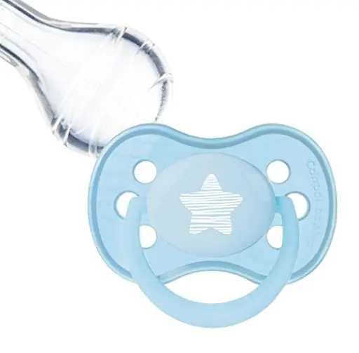 [1666] Canpol babies Silicone Soother 6-18m round PASTELOVE 22/423