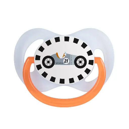 [1682] Canpol babies Soother Silicone Symmetrical Soother 6-18m Racing  22/572