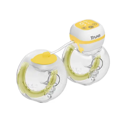 [3880] TRUE Gold Wearable double electric Hand-free breast pump 4909