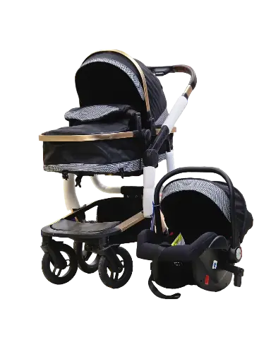 [2695] burbay stroller + carseat DM46 