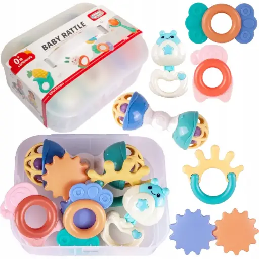 [2415] Baby Rattle box 10 DM038