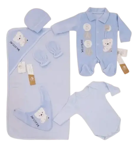 [12190] baby yummy Newborn hospital set 10 pcs sh 0016 