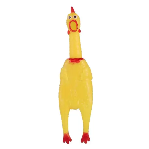 [5131]  SMALL RUBBER CHICKEN 520-a66 