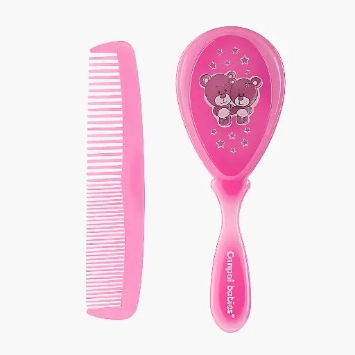 [10122] Canpol babies Baby Brush and Comb CUTE ANIMALS 2/419