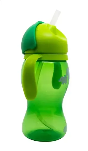 [10342] كوب رياضي بالماصة ترو جولد بمقبضين وغطاء 330 مل 12 شهر+ 9200