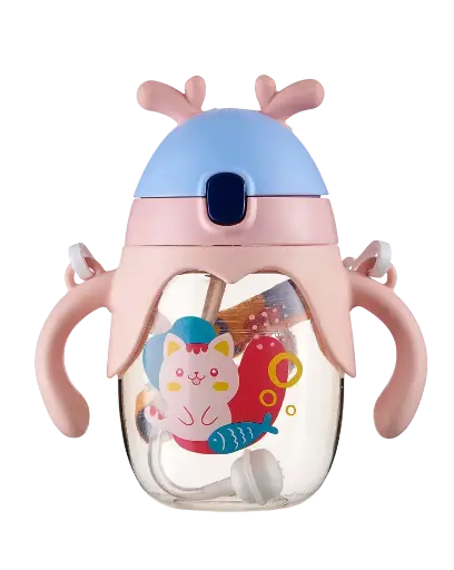 [2642] Training Cup with Straw